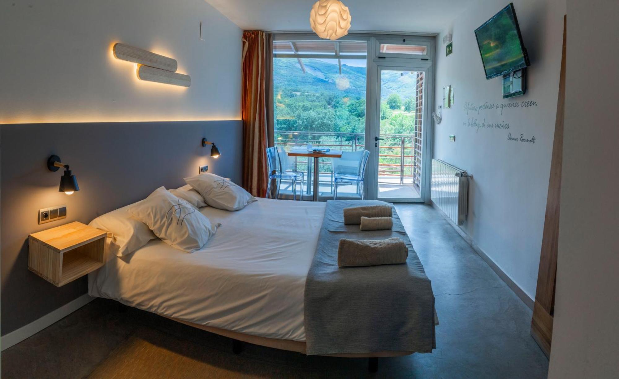 Gasthaus El Refugio De Cristal Hontanar Zimmer foto
